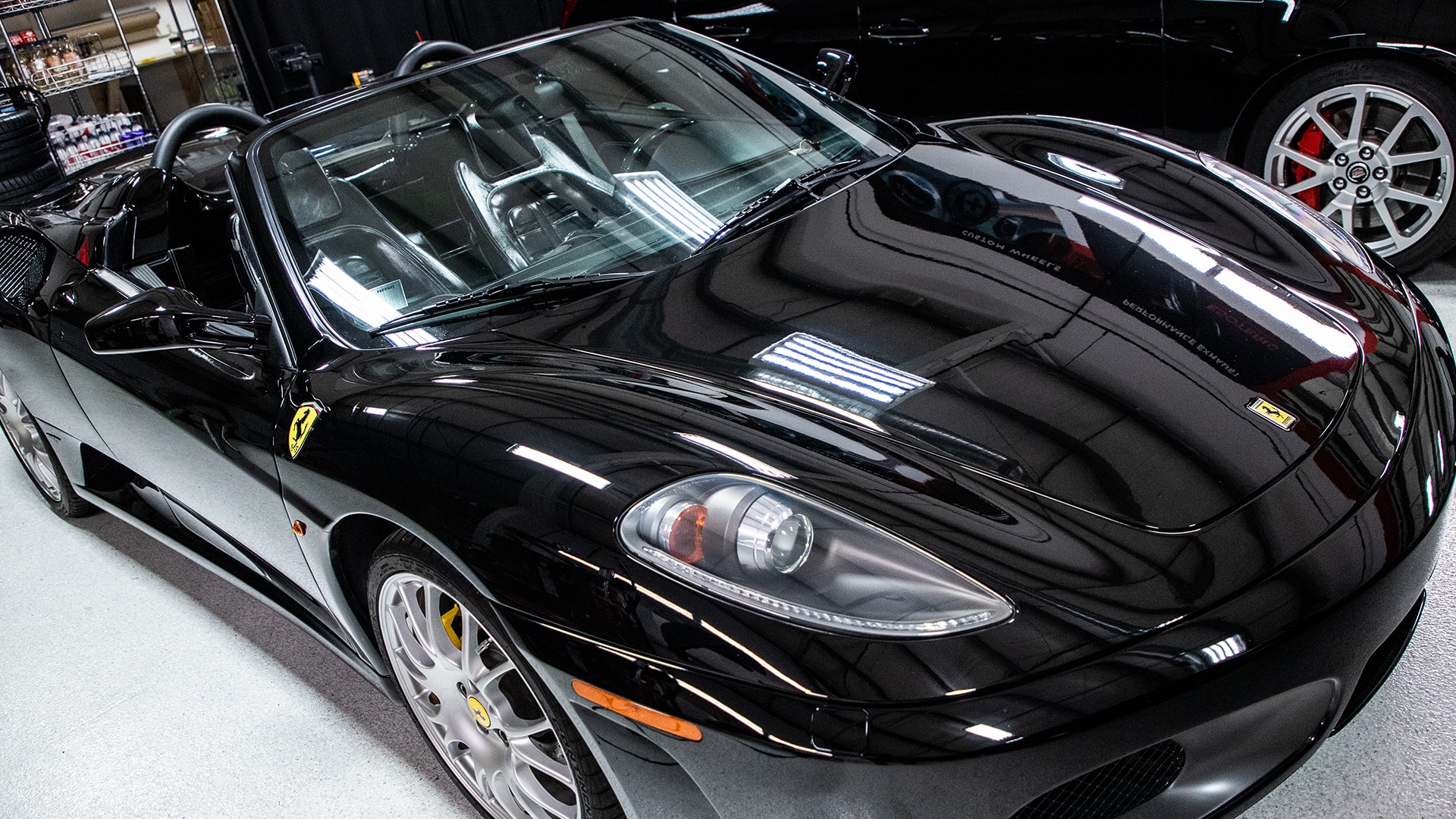 Black Ferrari F430 Polished & Detailed | ESOTERIC PPF in