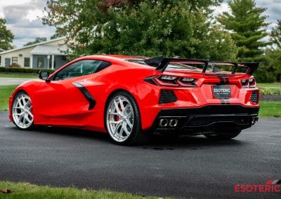 C8 Corvette HRE Wheels Installed at ESOTERIC