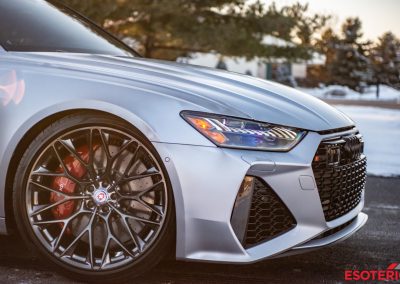 Audi RS6 Avant Satin PPF HRE Wheels