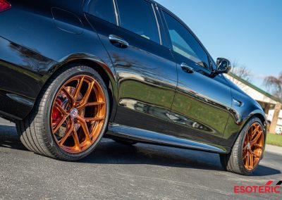 Mercedes-Benz E63S AMG PPF Wrap and Custom Wheels