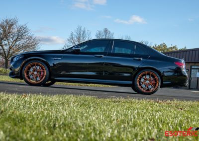 Mercedes-Benz E63S AMG PPF Wrap and Custom Wheels