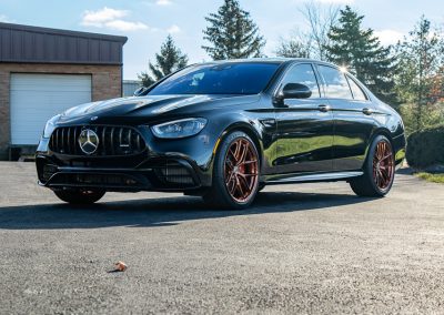 Mercedes-Benz E63S AMG PPF Wrap and Custom Wheels