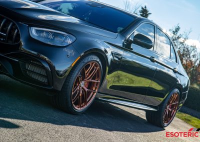 Mercedes-Benz E63S AMG PPF Wrap and Custom Wheels