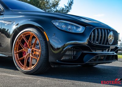 Mercedes-Benz E63S AMG PPF Wrap and Custom Wheels