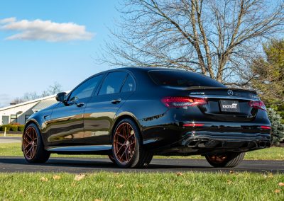 Mercedes-Benz E63S AMG PPF Wrap and Custom Wheels