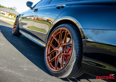 Mercedes-Benz E63S AMG PPF Wrap and Custom Wheels