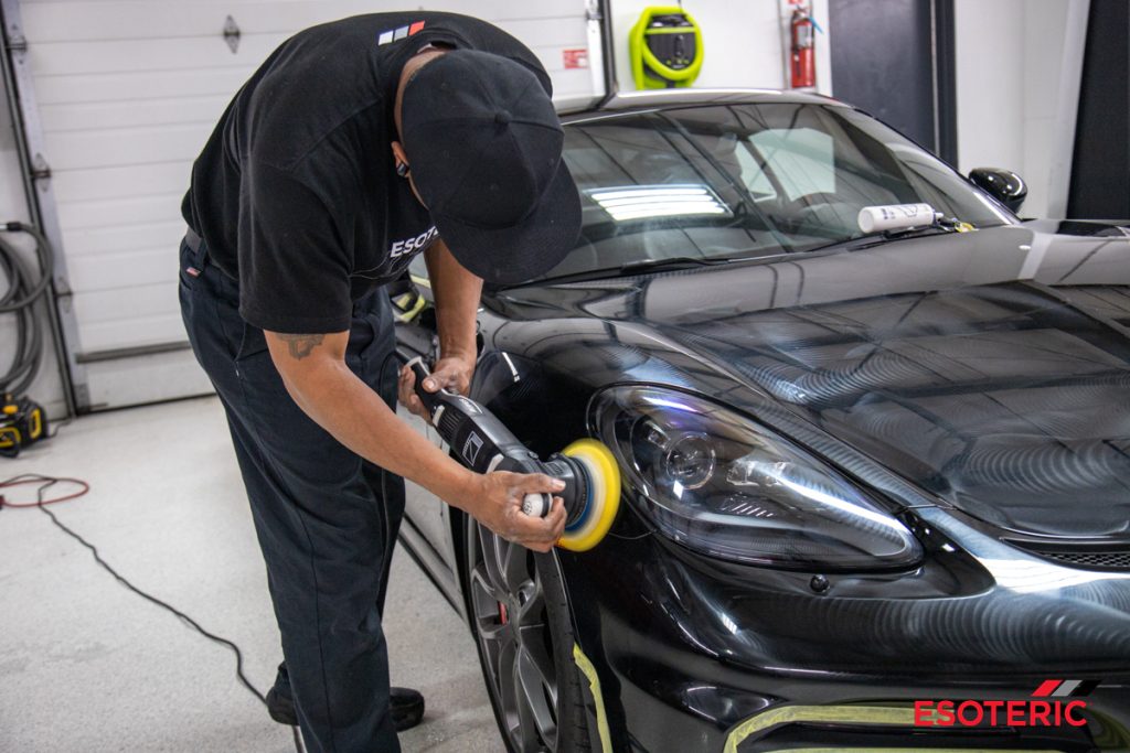 Porsche GT4 PPF Wrap 16