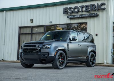 Land Rover Defender Satin PPF Wrap 27