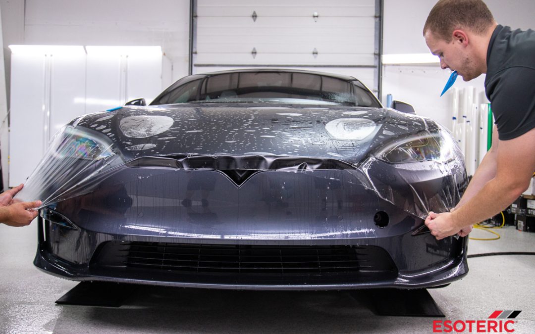 Tesla Model S Plaid Satin Wrap