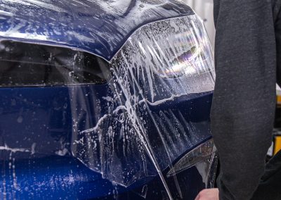 Tesla Model X Satin PPF Wrap 04