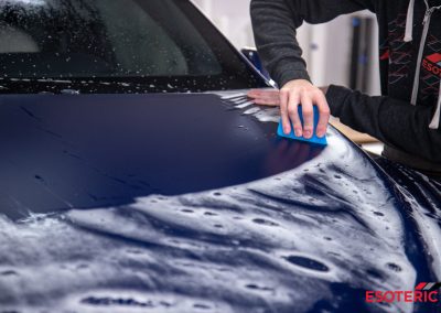 Tesla Model X Satin PPF Wrap 05