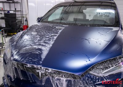 Tesla Model X Satin PPF Wrap 06