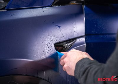 Tesla Model X Satin PPF Wrap 07