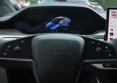 Tesla Model X Satin PPF Wrap 21