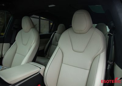 Tesla Model X Satin PPF Wrap 22