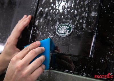 Land Rover Defender Satin PPF Wrap 11