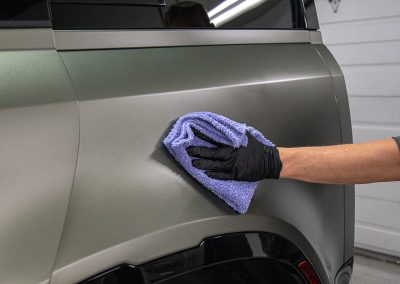 Land Rover Defender Satin PPF Wrap 16