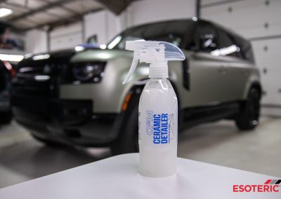 Land Rover Defender Satin PPF Wrap 18