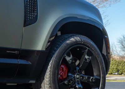 Land Rover Defender Satin PPF Wrap 23