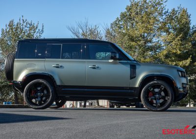Land Rover Defender Satin PPF Wrap 27