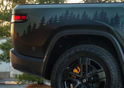 Rivian R1T Satin PPF Wrap 14