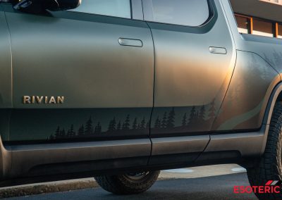 Rivian R1T Satin PPF Wrap 17