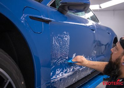 Porsche Taycan PPF Wrap 11