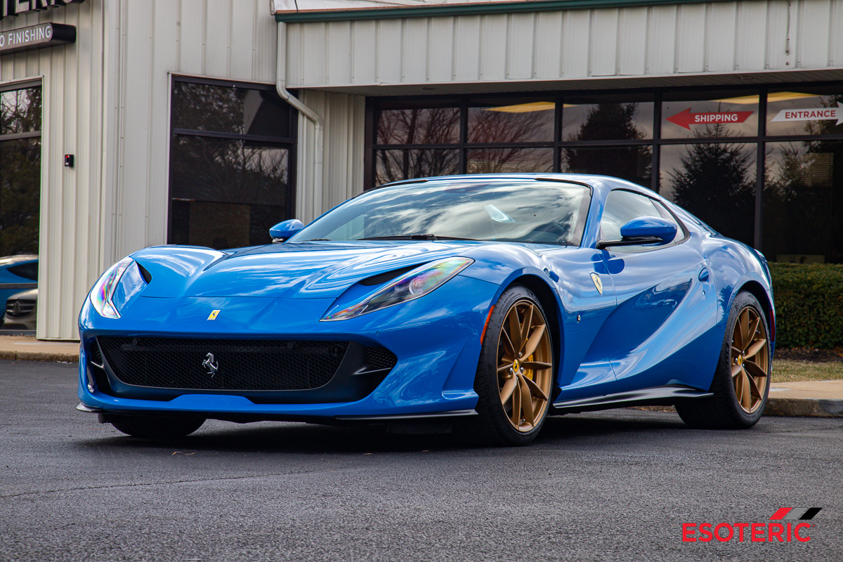 Ferrari 812 GTS PPF Wrap-20 Ferrari 812 GTS Azzuro Dino by ESOTERIC