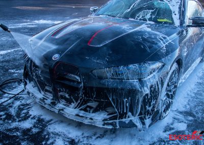 BMW M4 CSL Satin PPF Wrap 04
