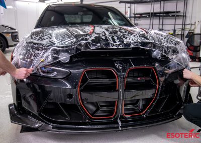 BMW M4 CSL Satin PPF Wrap 15