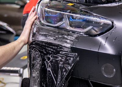 BMW M4 CSL Satin PPF Wrap 30