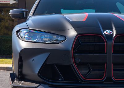 BMW M4 CSL Satin PPF Wrap 37