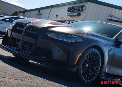 BMW M4 CSL Satin PPF Wrap 38