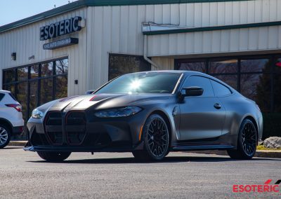 BMW M4 CSL Satin PPF Wrap 45