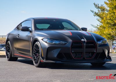 BMW M4 CSL Satin PPF Wrap 47