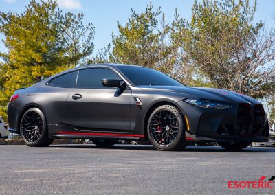 BMW M4 CSL Satin PPF Wrap 48