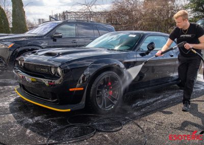 Dodge Challenger Satin PPF Wrap 01