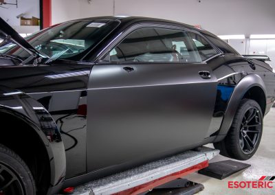 Dodge Challenger Satin PPF Wrap 10