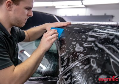 Dodge Challenger Satin PPF Wrap 12
