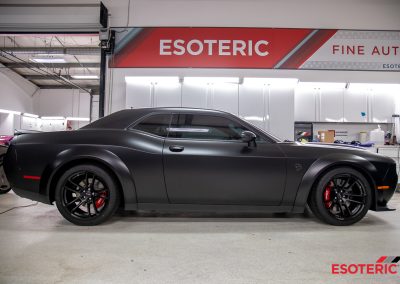 Dodge Challenger Satin PPF Wrap 19