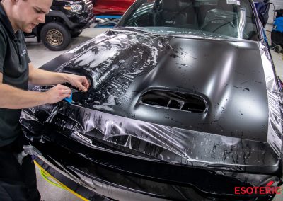 Dodge Challenger Satin PPF Wrap 2