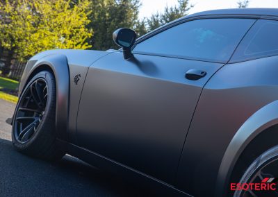 Dodge Challenger Satin PPF Wrap 28