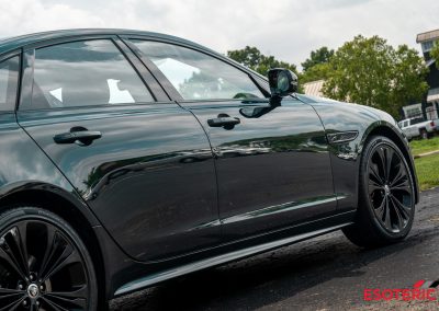 Jaguar XF green PPF 13