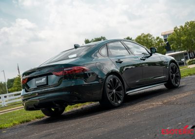 Jaguar XF green PPF 17