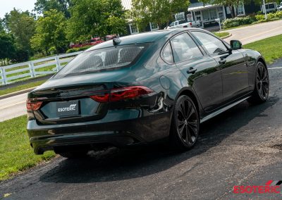 Jaguar XF green PPF 19