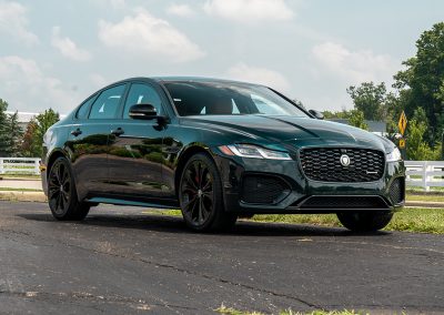 Jaguar XF green PPF 20
