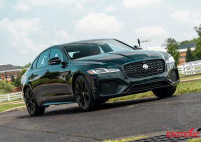 Jaguar XF green PPF 21