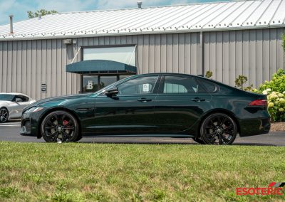 Jaguar XF green PPF 25
