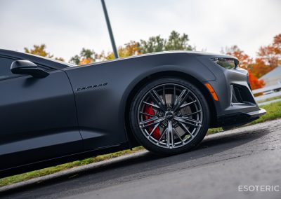 Chevrolet Camaro ZL1 Satin PPF Wrap 21