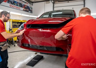 Tesla Model Y PPF Wrap 09